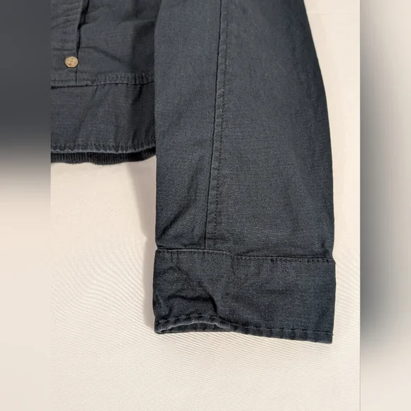 Vans Women's Blue Zip Up Casual Streetwear Skater Jacket 100% Cotton Size Large - Picture 7 of 15